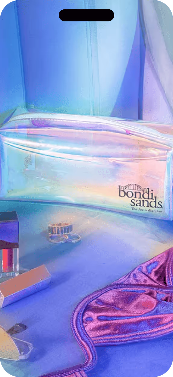 Bondi Sands mobile screen 3