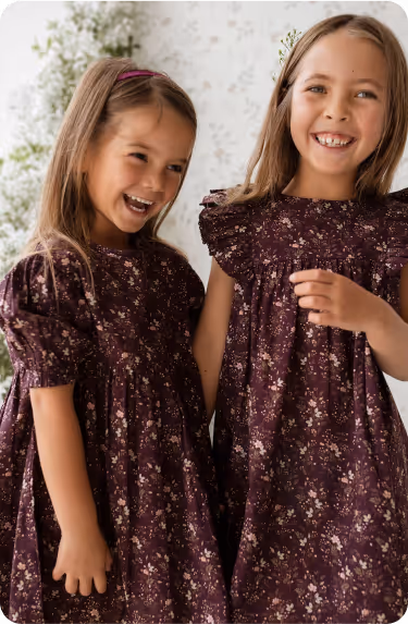 Children wearing Jamie Kay
