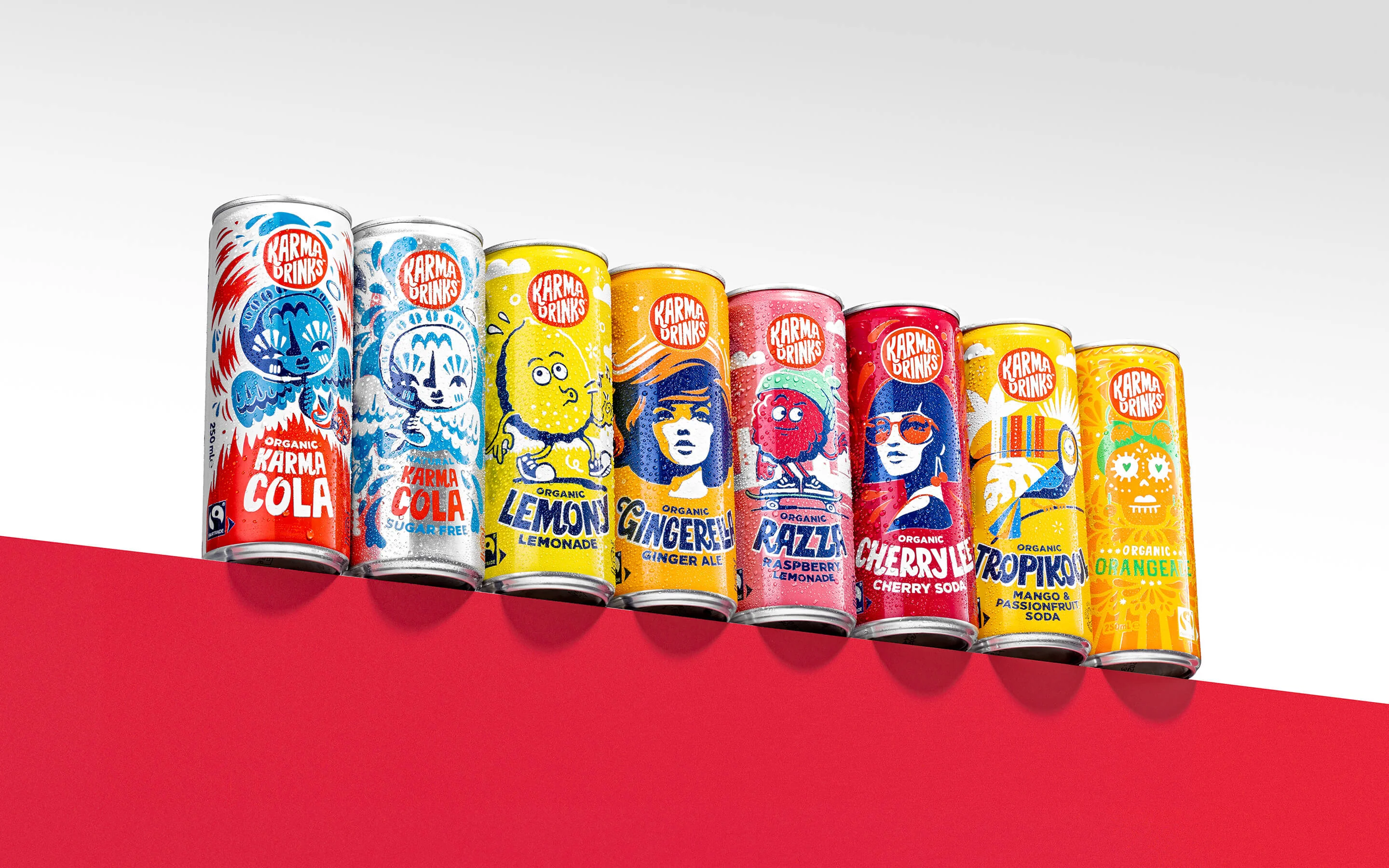 Karma Drinks brand imagery