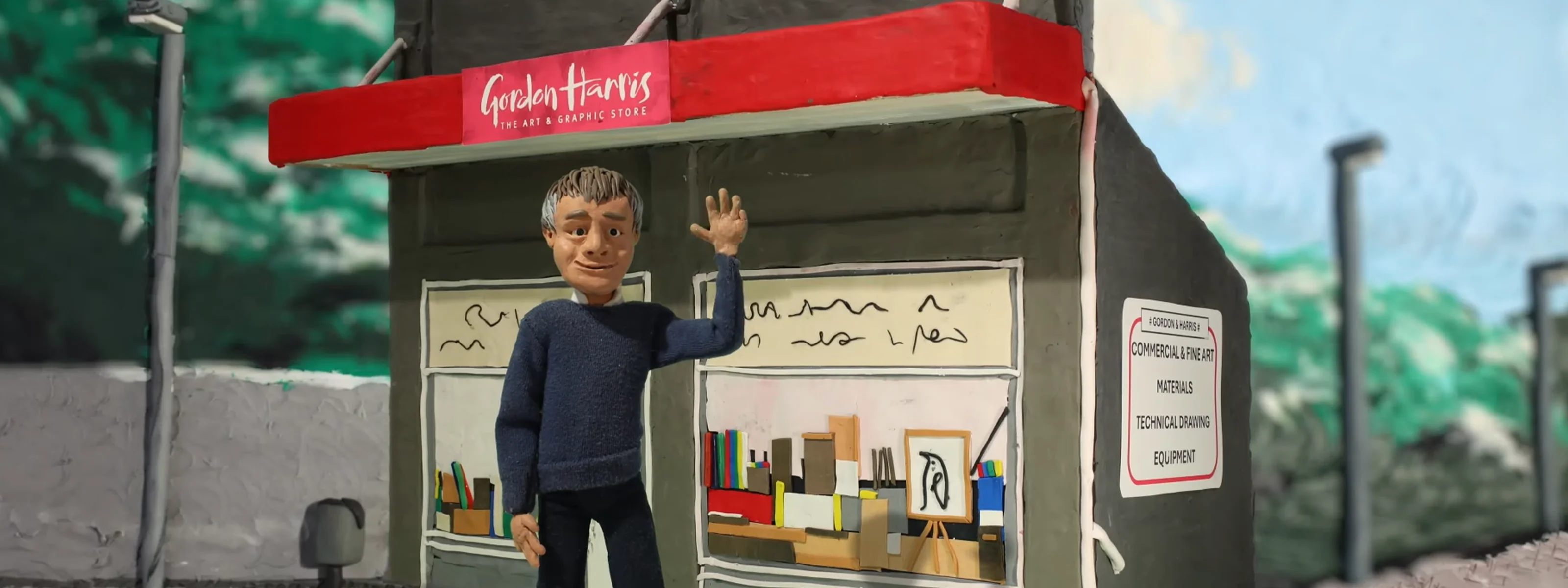Gordon Harris brand imagery
