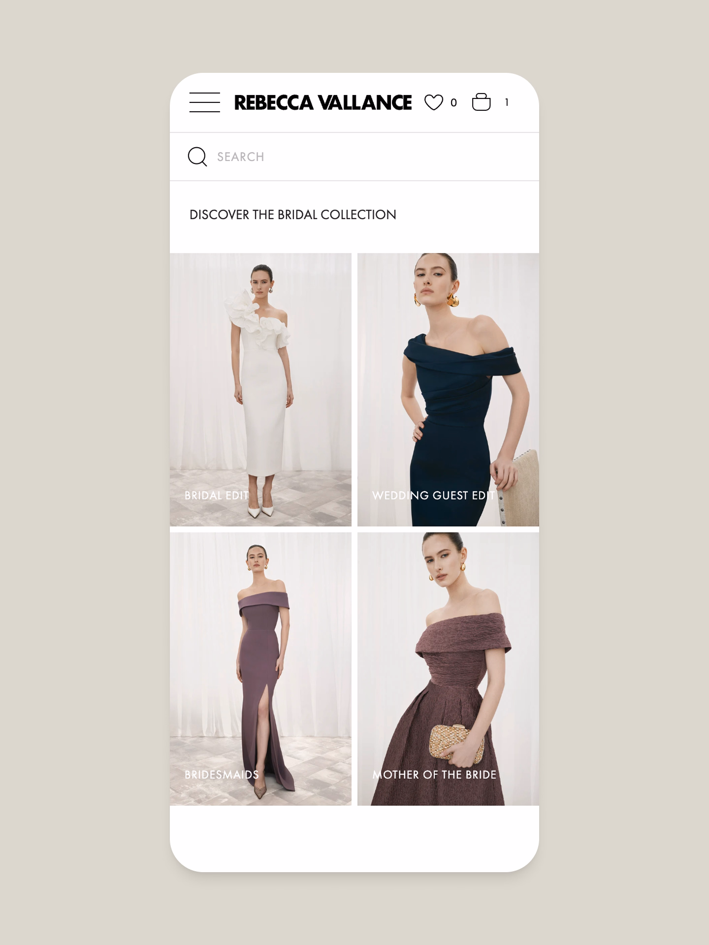 Rebecca Vallance brand imagery