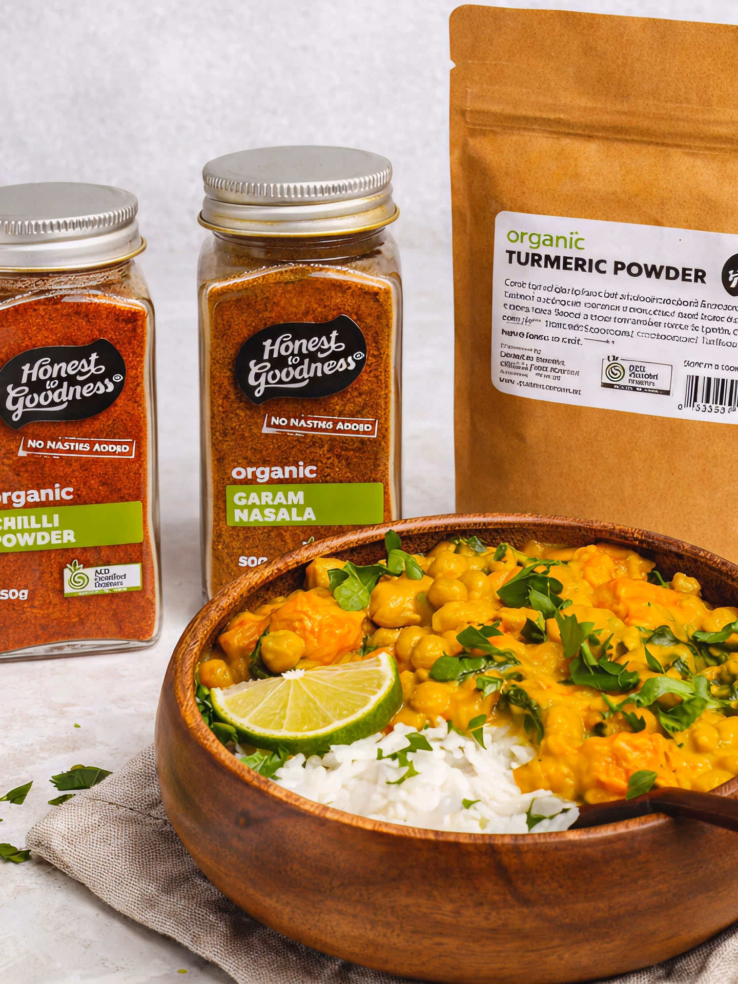 Honest to Goodness brand imagery