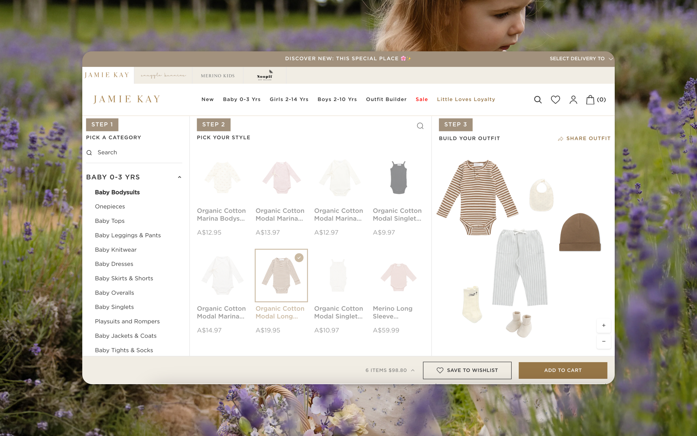 Jamie Kay ecommerce website by Moustache Republic