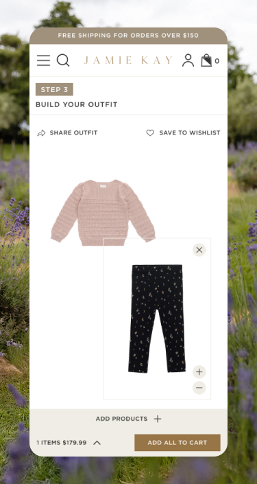 Jamie Kay ecommerce website by Moustache Republic