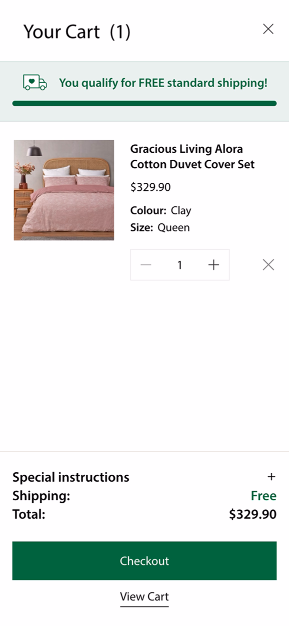 Bed Bath & Beyond mobile screen 3